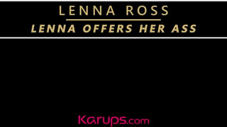 Lenna Ross ánusza meghágva